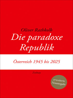 cover image of Die paradoxe Republik